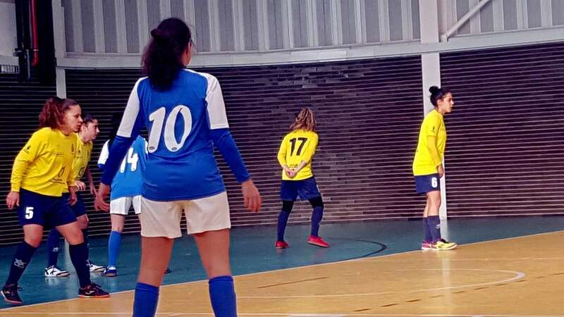 Imagen del partido disputado el pasado sábado por el Preconte Telde con el Unami en Segovia (Foto TA)